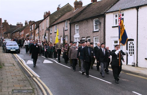 Bedale Branch On Parade