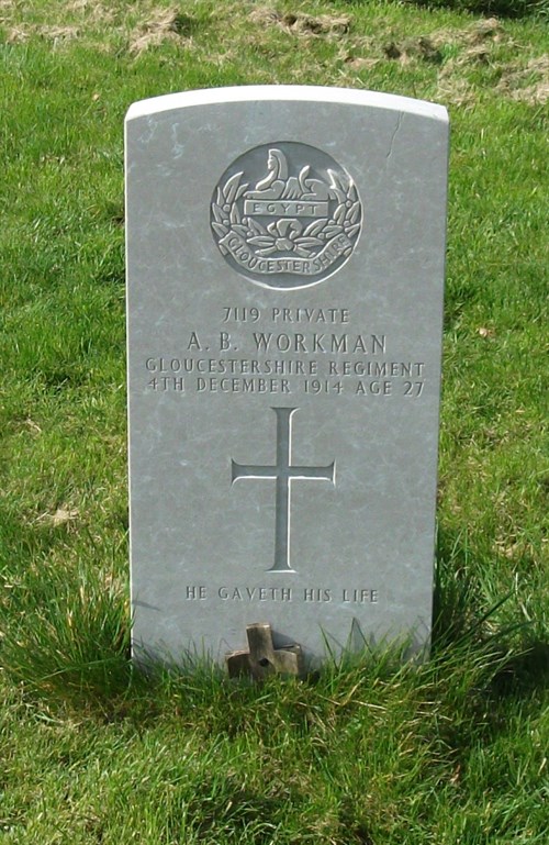 Churchyard Workman WW1