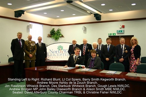 Armed Forces Covenant Siging