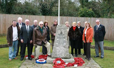  At the Uxbridge Battle of Britain Bunker War Memorial 