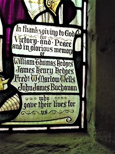 Hellidon 's Memorial Window - Names