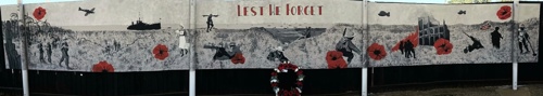 Larnaca Branch of the RBL wall of Remembrance