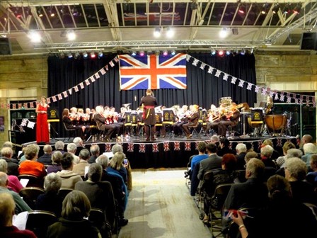 Morecambe Band On Stage At The Platform 1