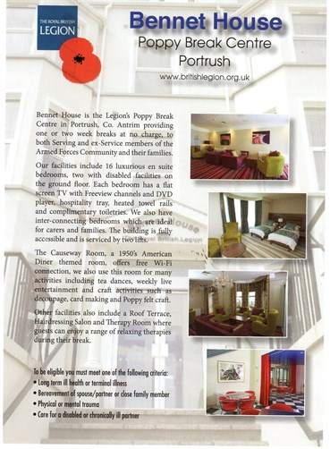 Bennet House Poppy Break Centre Portrush Img394