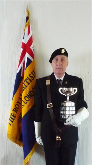 Michael Foster With Cup