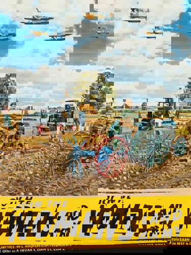 women's land army poster