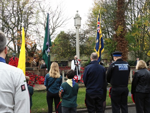 Sutton Scotney Remembrance Parade 2025