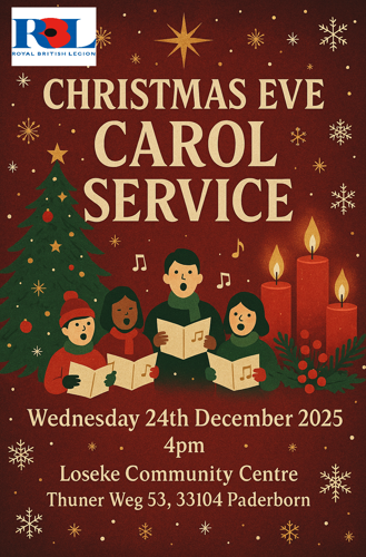 Christmas Eve Carole Service, Loeseke Community Centre