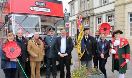 Ulverston Poppy bus