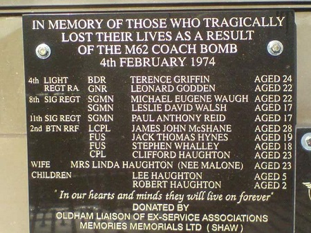 M62 Plaque