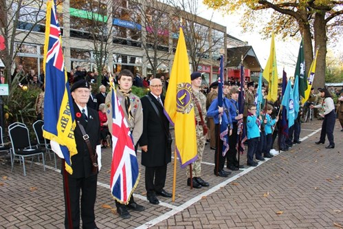 Remembrance Sunday , Gurkha Square , Fleet - November 2016  (33)