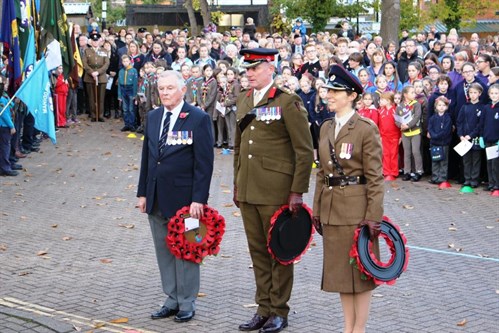 Remembrance Sunday , Gurkha Square , Fleet - November 2016  (44)