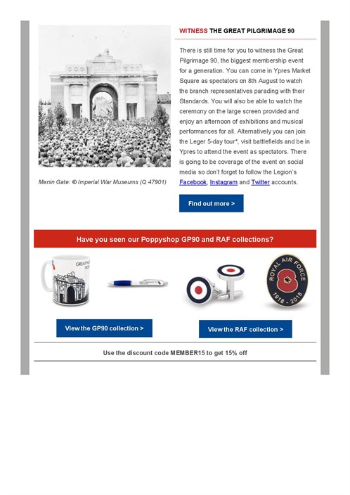 Membership E -newsletter July 2018 - Members And Branches Commemorating T ...-page -004