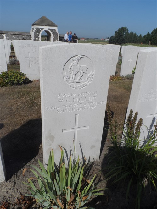 65 WG Fuller Grave At Tyne Cot