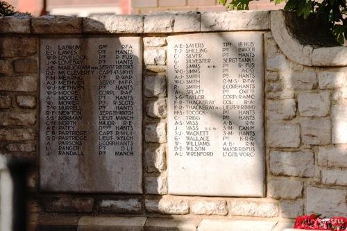 Fleet War Memorial, Gurkha Square - Right panels