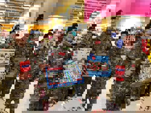 Army Cadets collecting in Tesco Ilminster