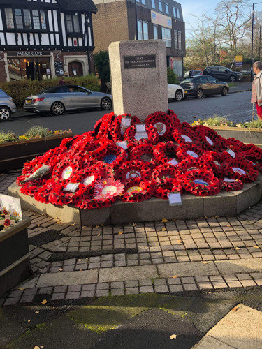All Wreaths which were laid on Remembrance Sunday