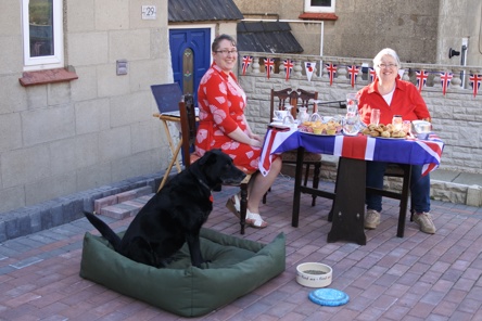 V E Day Party The Cox Family