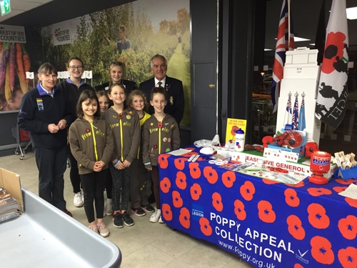 Oxon Brownies our little helpers.