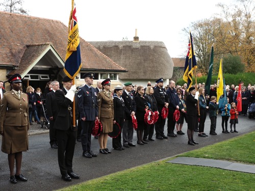Sutton Scotney Remembrance Parade 2025