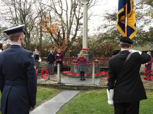 Sutton Scotney Remembrance Parade 2025