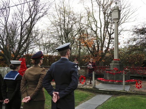 Sutton Scotney Remembrance Parade 2025