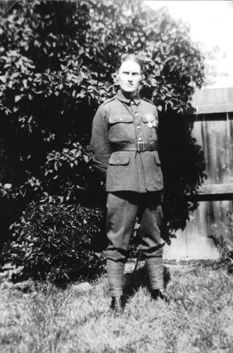 Kenneth Baylis Jarvis in Army Battle Dress