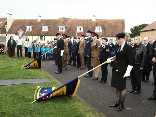 Sutton Scotney Remembrance Parade 2025