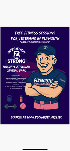 Free fitness sessions for veterans