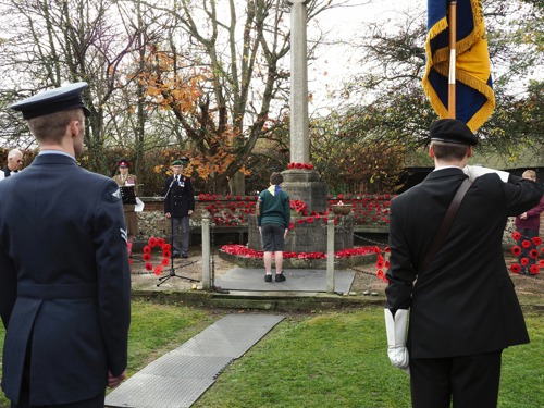 Sutton Scotney Remembrance Parade 2025