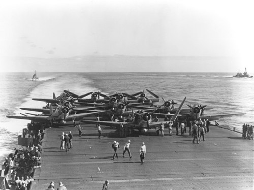 Aircraft carrier in Battle of Midway