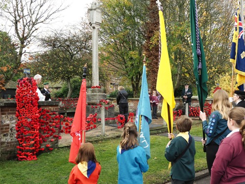 Sutton Scotney Remembrance Parade 2025