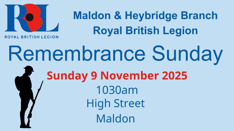 Remembrance Sunday 2025 - 9 November