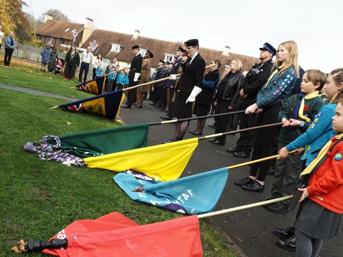 Sutton Scotney Remembrance Parade 2025