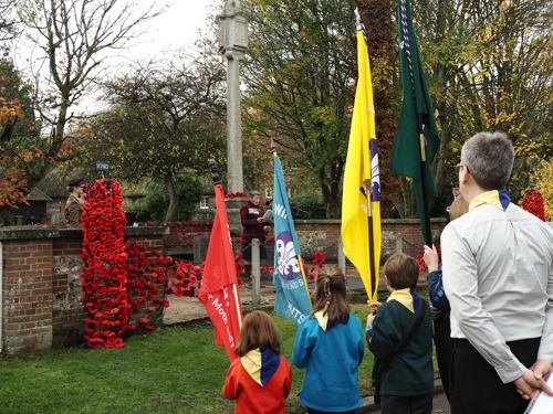 Sutton Scotney Remembrance Parade 2025