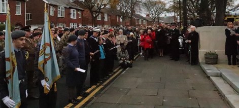 North Shields Remembrance Parade