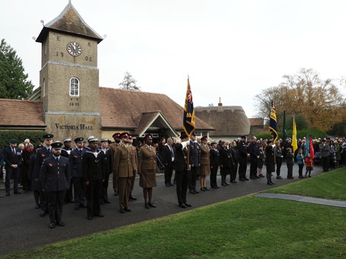 Sutton Scotney Remembrance Parade 2025